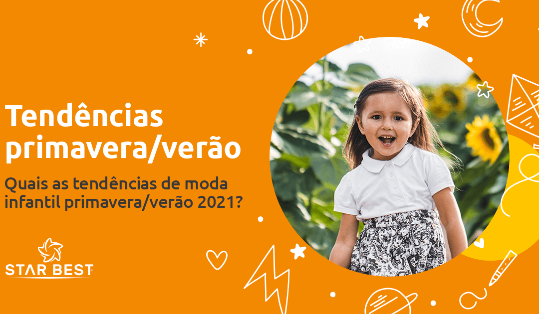 Principais tendências de moda infantil primavera/verão 2021